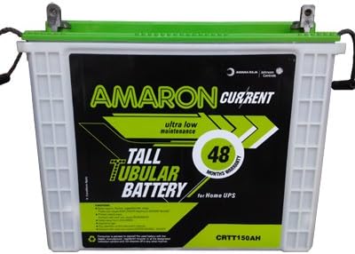 Amaron AAM-TT-CR00150TT Plastic Tall Tubular 150Ah Battery (Multicolour)