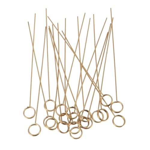 RXMORI 50 peças porta-cartões florais de fio de metal, clipes de palhetas florais reutilizáveis ​​po