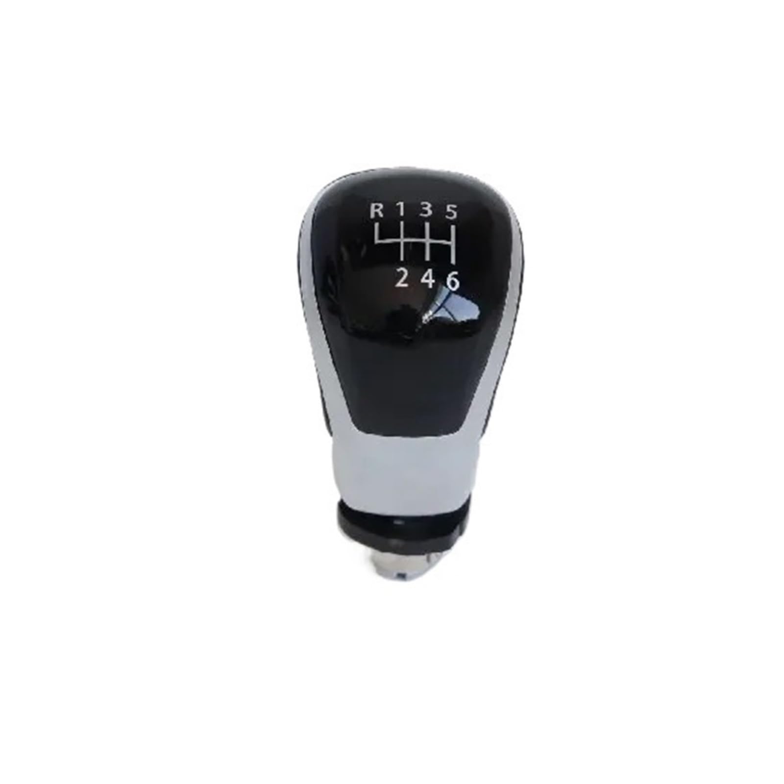 Grozzy Universal Shifter Handle 12mm 5 6Speed Car Shift Gear Knob Lever for A4 B6 B7 B8 A6 A3 for VW for Golf for Polo for Bora for Passat for Ibiza 6J for Seat for Leon Mk1 for Skoda(6Speed)