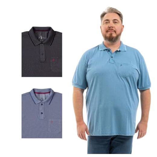 kit 3 Camisa Polo Bolso Plus Masculina Piquet Algodão Básica Premium Leve Confortável