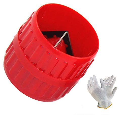 Digital Craft 3-38mm Mini Metal Pipe Burr Remover – Plumbing Reamer Deburring Tool for Cleaning & Removing Burrs from Pipes, Hand Tool for Precise Metalwork