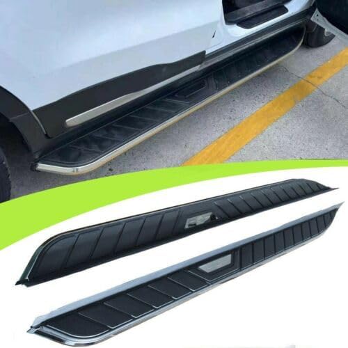 Running Board for Honda Passport 2019-2023 2024 Door Fixed Side Step Pedal Nerf Bar Platform Ptotector 2Pcs(with Brackets)