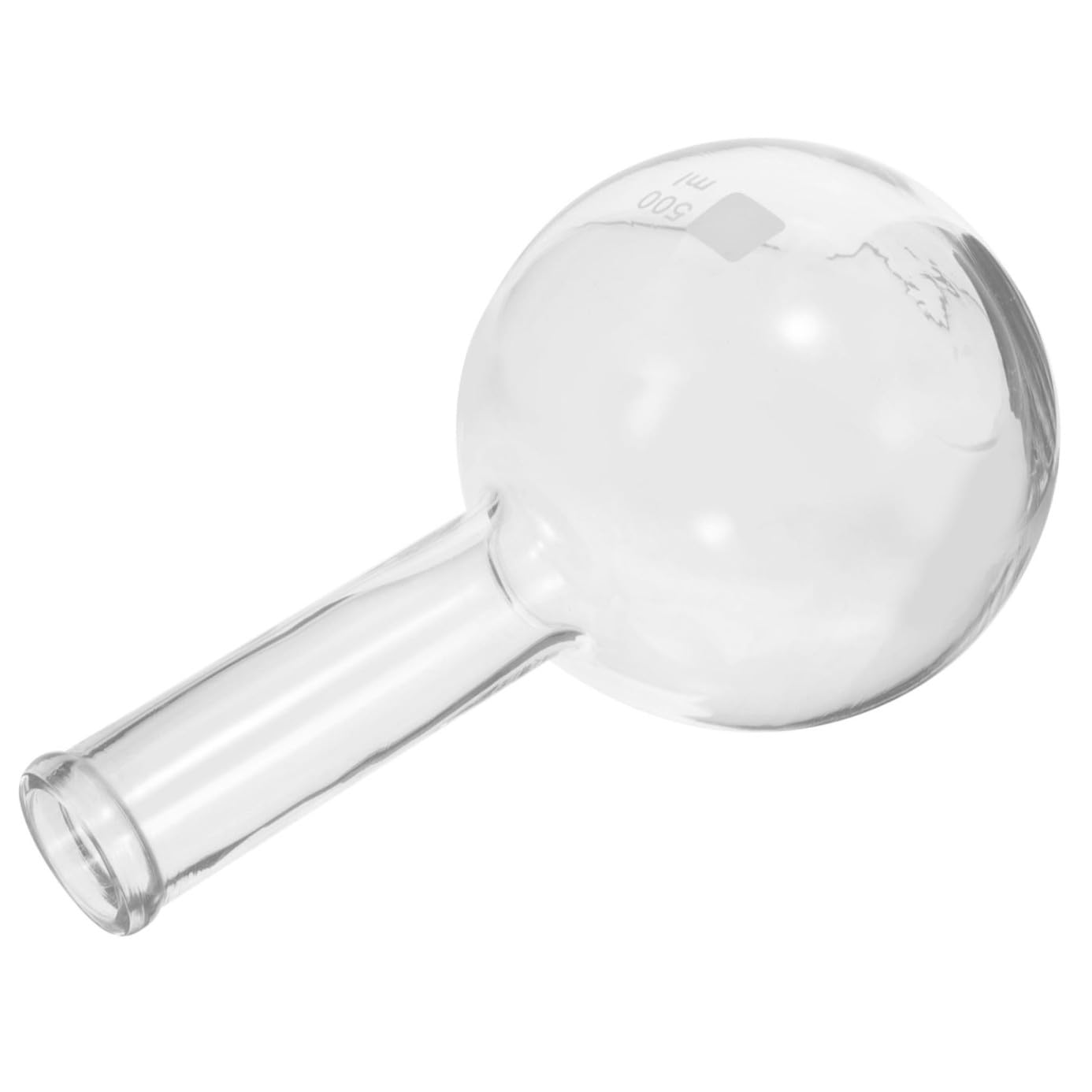 500ml Glass Distillation Flask Flat Bottom Borosilicate Laboratory Flask for Chemistry Experiments Scientific Chemical with Long Neck for Lab Use