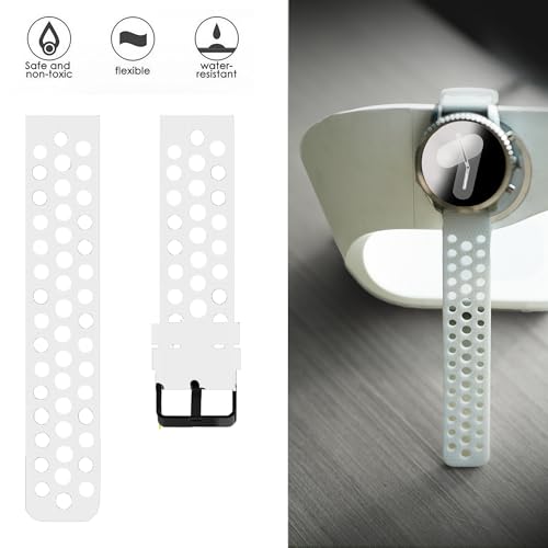 Bracelet Casio MDV106-1A silicone 22mm de rechange pour montre - 5