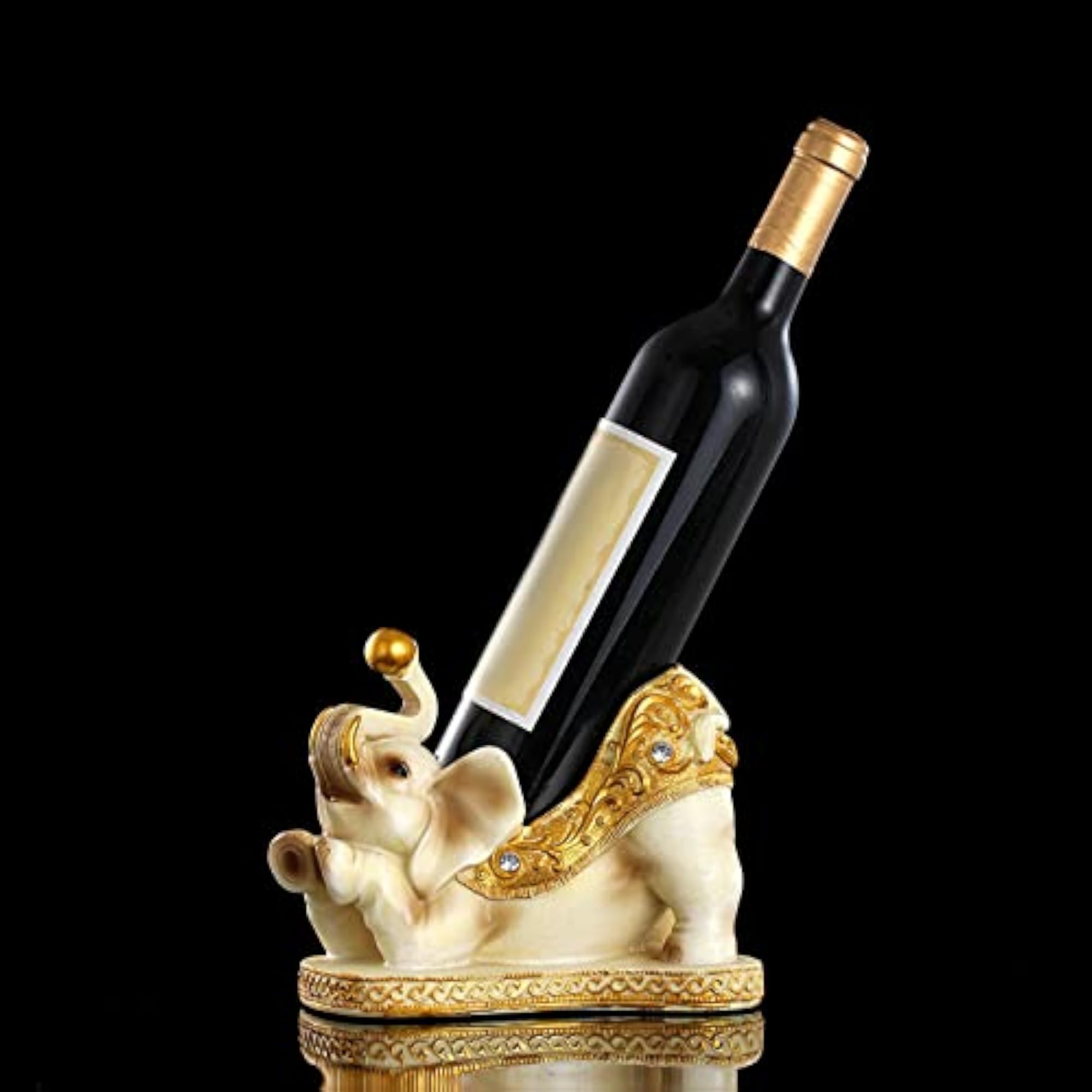 Elephant Figurine Resin Statue Sculpture Decor Craft