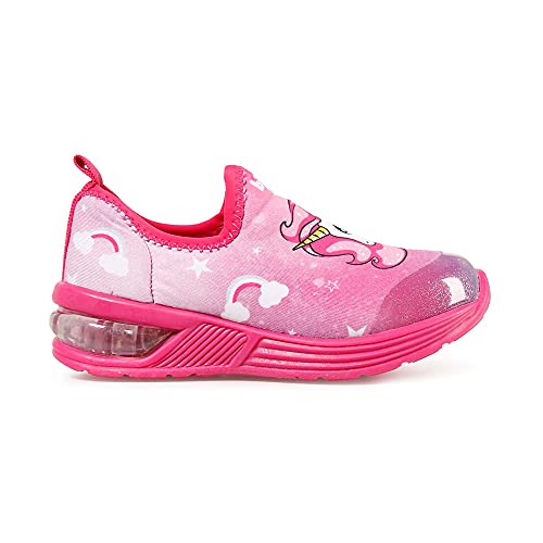 Tênis Infantil Bibi Led Space Wave 2.0 Tie Dye Unicórnio-26