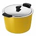 Produktbild KUHN RIKON 30688 Thermokochgeschirr HOTPAN Kochtopf mit Deckel, gelb, 5 Liter, 22 cm, dampfgaren, warmhalten, spülmaschinentauglich, induktionsgeeignet, Edelstahl