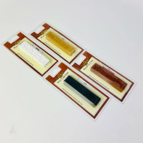 Liberon Wax Filler Wood Repair Stick, Fix Furniture Cracks Splits - 50g (Light Oak)