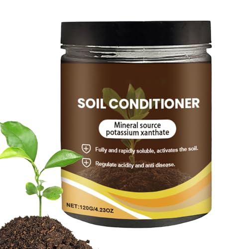 Activador de Tierra | Mejorador Natural De Suelo - Mejorador de Tierra para Jardín, Fertilizante Natural Vegetal para Flores, Césped