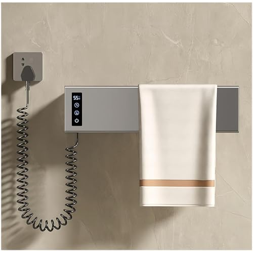 Toallero eléctrico con pantalla LED y control térmico ajustable 2