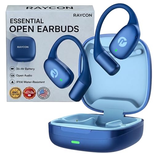 Raycon Essential Open Ear Earbuds – Open Ear Headphones, Earbuds