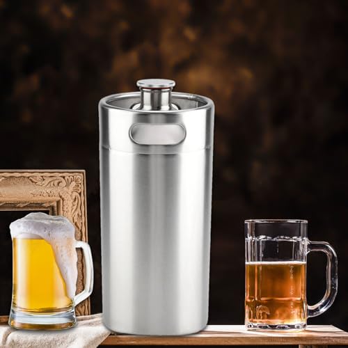 Fût à bière en acier inoxydable 4L Homebrews pour le camping