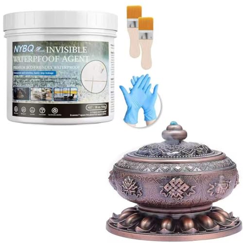 Waterproof Sealant Clear, Invisible Waterproof Sealant Agent Transparent Waterproof Coating for Roof Repair, Walls, Window, Bathroom, Kitchen, Water-Based Clear Sealant, Indoor & Outdoor