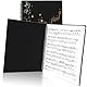 Oungy 2 Stück Notenmappe A4 30 Fächer/60 Seiten, Chormappe Schwarz für Sänger, Kunststoff Notenmappe für Notenblätter A4, Notiz Ohne Entnahme Möglich, Notenmappen für Musikpartitur,File, Papier, Akten