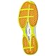 HEAD Unisex Grid Squash-Schuh, Weiß/Gelb, 44.5 EU