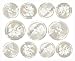 Genuine Pearl Buttons- Set of 11
