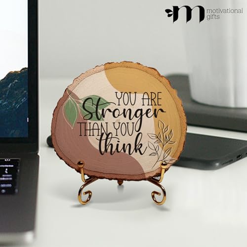 Image of MOTIVATIONAL GIFTS Wooden Tabletop Grove (Strength) Snshds)