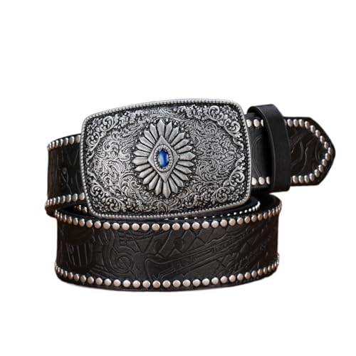 Ceinture boucle bleue guitare réglable fini les sangles trop courtes 120cm
