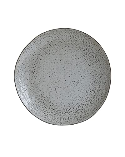 House Doctor Kuchenteller, Rustic, Grau/Blau, h: 2 cm, Dm: 20.5 cm