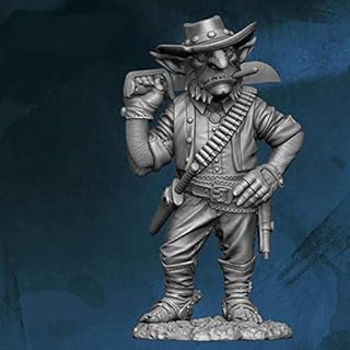 Goblin Gunfighter Figure Kit 28mm Heroic Scale Miniature Unpainted First Legion