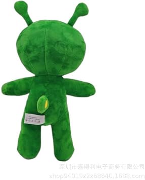 28cm Green AFTONSPARV Alien Plush Toy,Soft AFTONSPARV Alien Plush Stuffed Animal Dolls, Cute Alien Plushies Plush Figure Pillow for Kids Boys Girls and Fans Christmas,Birthdays