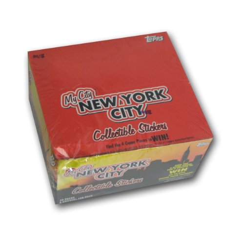 My City: New York City - Paquete de pegatinas para coleccionistas (50 paquetes)