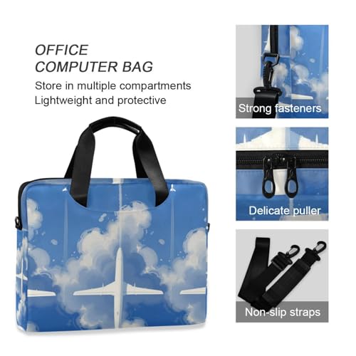 Funda portátil para laptop 15.6 pulgadas azul miniatura 6