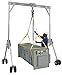 Sumner 785304 GH3/4T-10 Aluminum Gantry Lift, 10" Double Flat Free Tires, 10