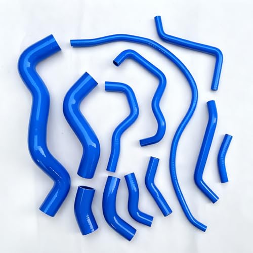 Blue For Nissan Almera N15 Primera P11 GT 2.0 sr16VE sr20VE 1996-2000 Silicone Radiator Hose