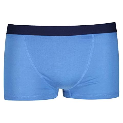 EX-BHS) 5 x Pairs Boys Hipster Trunks Boxers Shorts Pants 100% Cotton Age 5 - 16 Years Cover