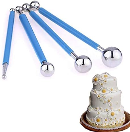 4 Moldes para Decorar Fondant de Acero Inoxidable LASSUM miniatura 4