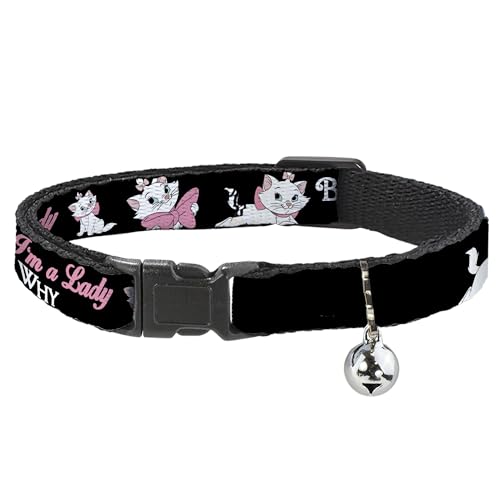 Collar para Gato Aristocats Marie contra tirones con ajuste seguro de 0.5 pulgadas 2