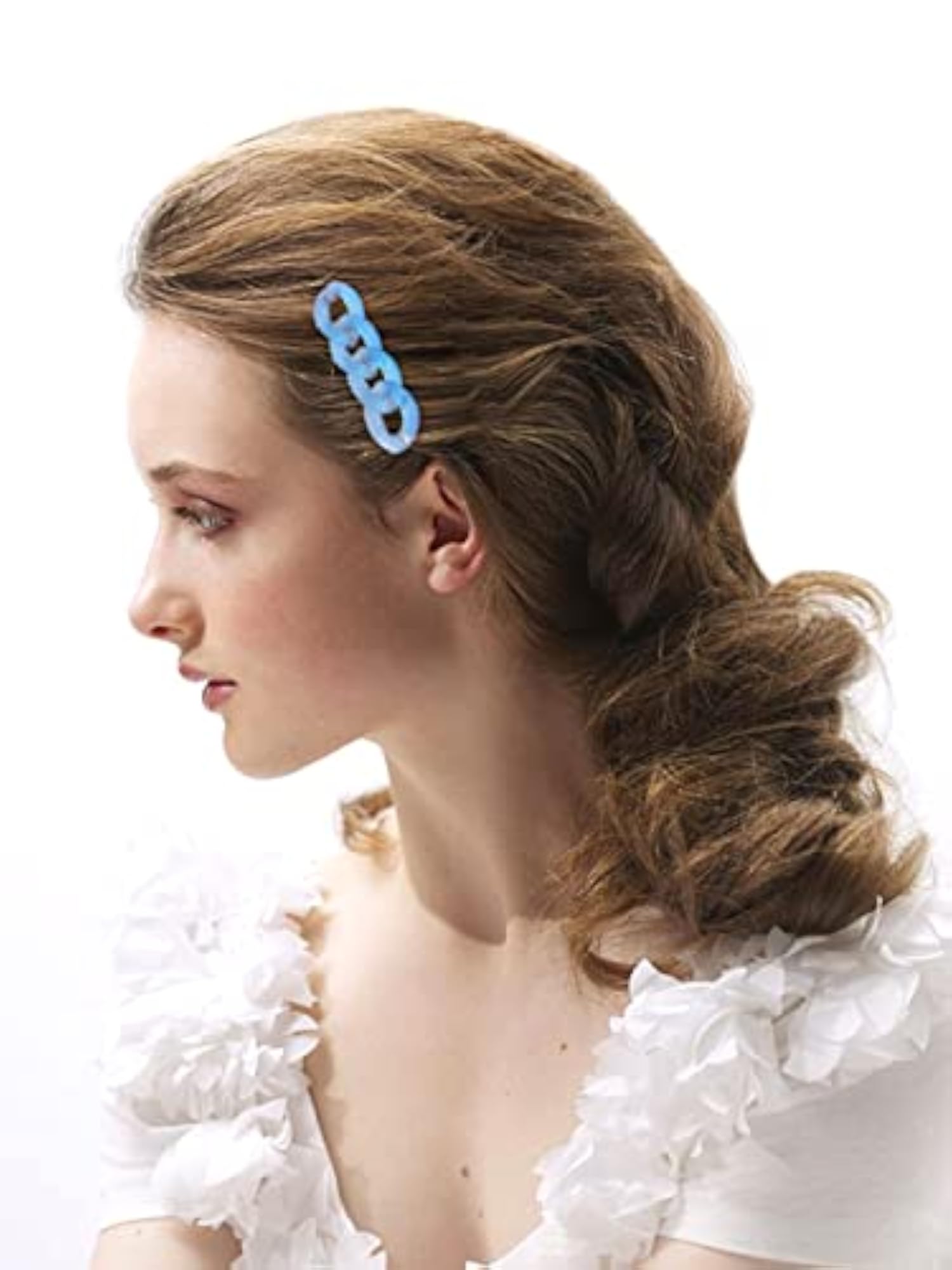 Chain Alligator Hair Clips Set of 4, Stylish Accessories