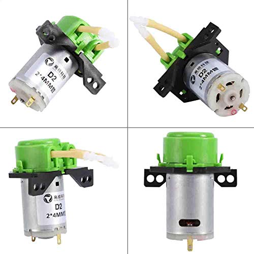 Small Dosing Pump Dc 12v Peristaltic Head Chemical Liquid Pump 2 mm