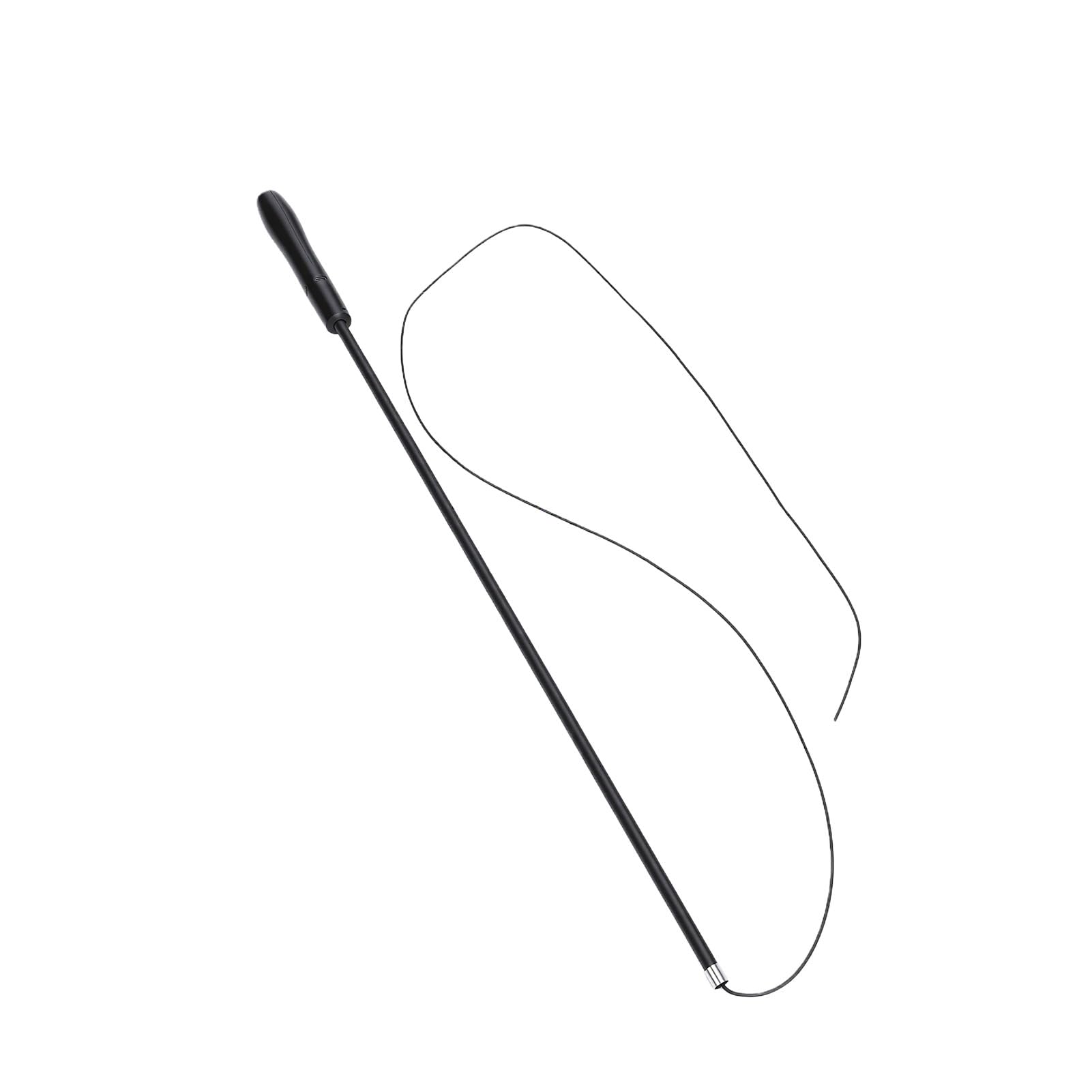 HEEPDD Varita para Gato de Juguete, Varita Telescópica Telescópica para Gatos, Juguete Interactivo con Luz LED, Batería Recargable por USB de 500 MAh para Juegos de Ejercicio en Interiores, Alivia el