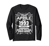 Photo Gallery aprile 1993 vintage - maglia 32 compleanno anni uomo donna maglia a manica Photo Gallery aprile 1993 vintage - maglia 32 compleanno anni uomo donna maglia a manica