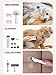 3L Pet Grooming Kit with 5 Professional Tools, Low Noise Hair Clipper & Vacuum for Shedding by Garfeur