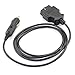 OLLGEN 3M/9.8ft Car OBDII Vehicle ECU Emergency Power Supply Cable Car Memory Save Any 12V DC Power Source OBD Male Connector Cable Adapter