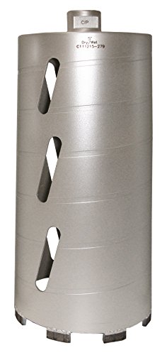Concord Blades CBD05000HP 5 Inch Laser Welded Dry/Wet Diamond Core Drill Bit