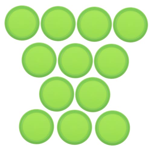 SUPVOX 12pcs Heavy Plastic Air Hockey Set for Game Tables Ice Hockey Easy to Install Replace Enhances Fun Long Lasting Supply