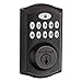 Kwikset 99130-003 SmartCode 913 Non-Connected Keyless Entry Electronic Keypad Deadbolt Door Lock Featuring SmartKey Security, Traditional Venetian Bronze