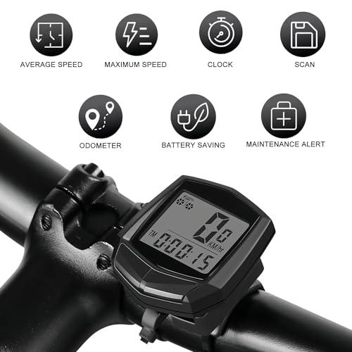 Bike Computer with LCD Display