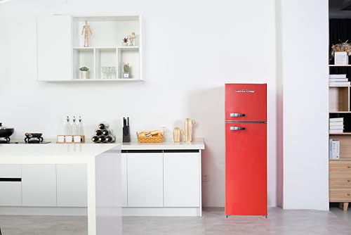 RCA RFR1055 Retro Red Fridge