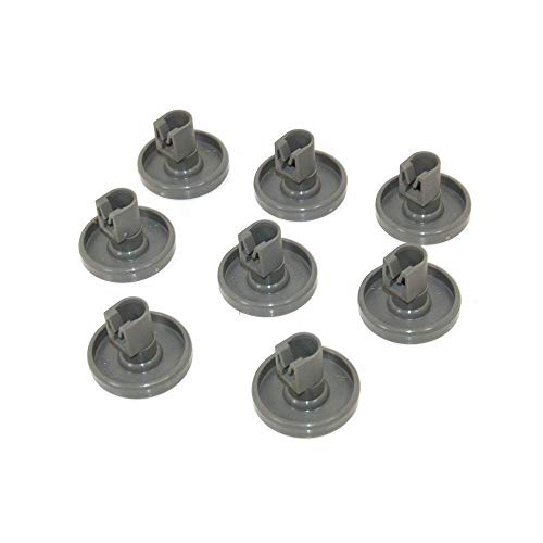 Zanussi Geschirrspüler unteren Korb Rad 8 Stück. Original Teilenummer 50286965004