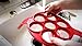 New Upgrade Pancake Molds Ring Fried Egg Mold Reusable Silicone Non Stick Pancake Maker Egg Ring Quickly Make a Cake for You to Save Valuable Time(Red) LIBERHAUS