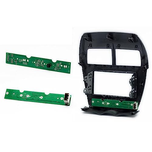 Stéréo Dash Kit d'installation 2 DIN compatible Mitsubishi ASX et Citroën C4 - 7