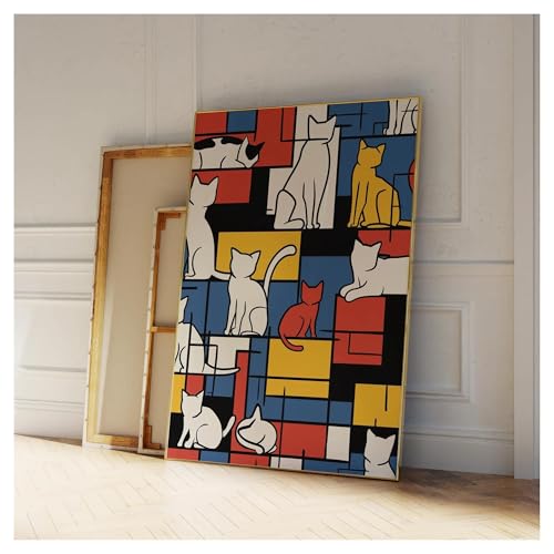 Affiche Chatons Mignons pour Salon - Toile Déco Nature Style Scandinave 30x40