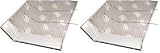 Xavax 110830 Universal Dunstabzug-Flachfilter mit Sättigungsanzeige, 2er...