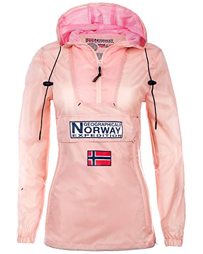 Geographical Norway Downcity Damen Windbreaker Jacke Light pink XL