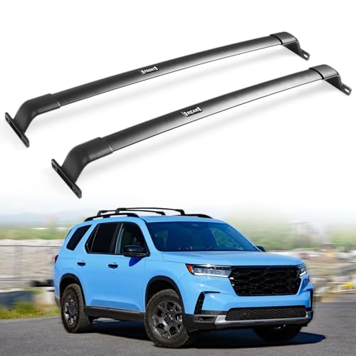 Image of Roof Rack Cross Bars Fit for 2023 2024 2025 2026 Honda Pilot Elite /Sport /Touring /Trailsport (Except LX & EX-L), Black Crossbars Luggage Carrier Bars